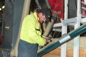 Richard Thompson known as Thomo, has also recently celebrated 10 years with Luisetti Seeds and runs the Westrup 2 line, cleaning mostly grass seed and grain.